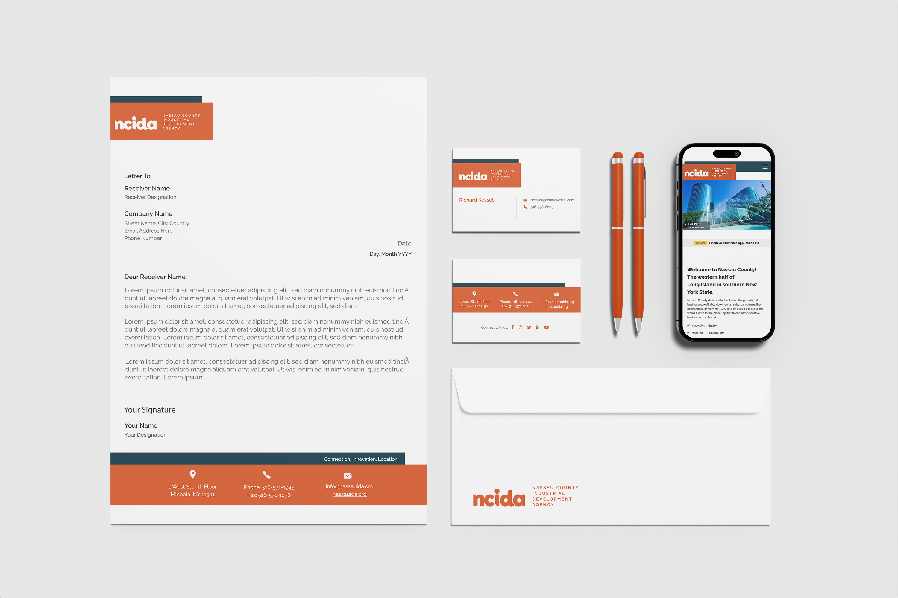 NCIDA brand identity system