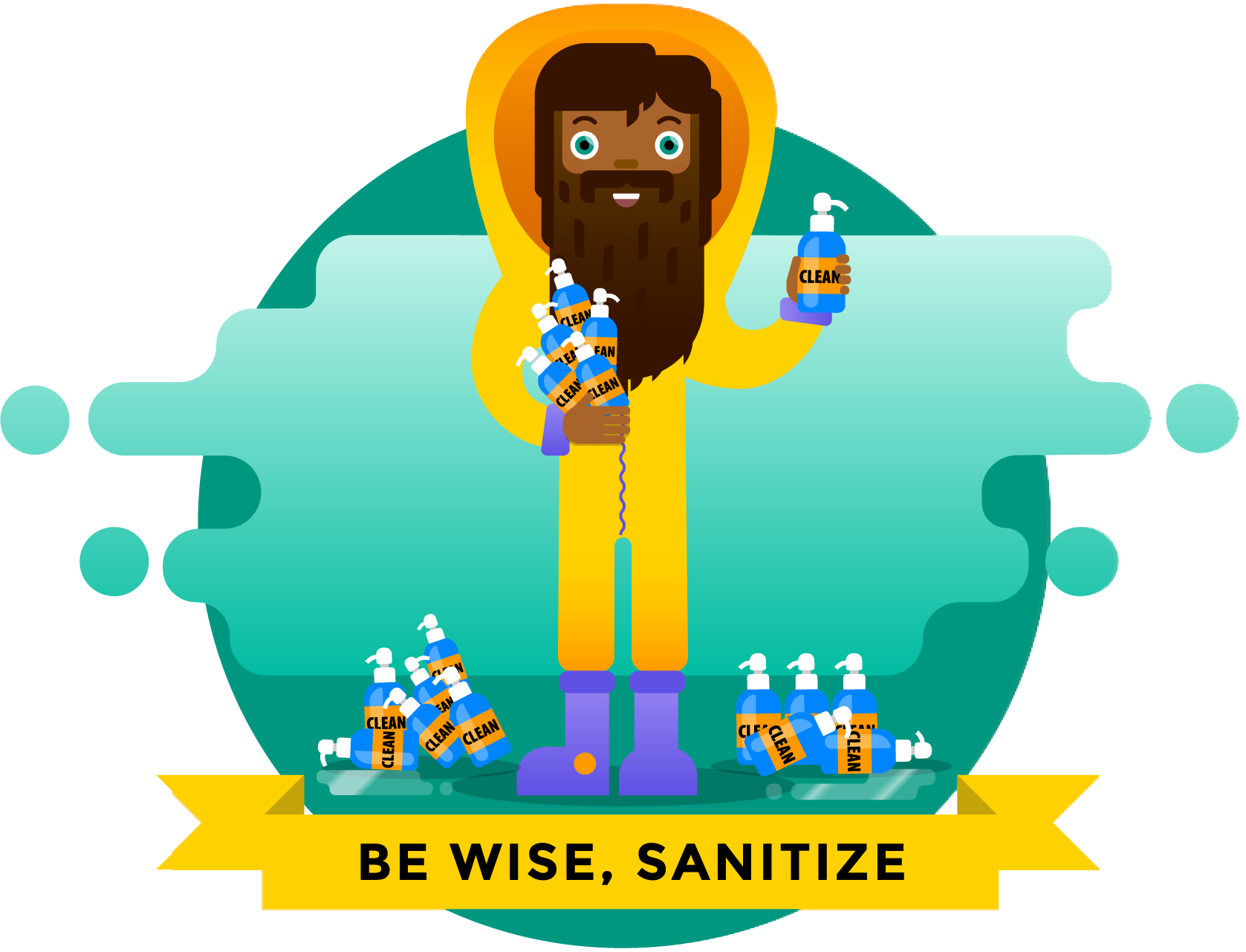 Be Wise, Sanitize